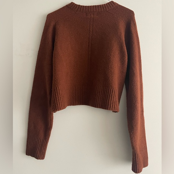 Women's Crewneck Cashmere-Like Pullover Sweater - Picture 3 of 4